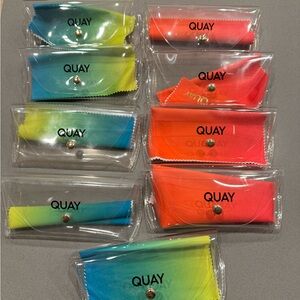 Quay Sunglasses Case and Wipe Cloth ($10 for 1 case/Bundle and save)